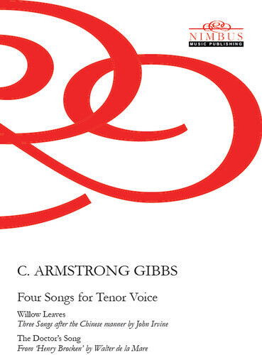 CD диск Gibbs: Four Songs for Tenor Voice
CD диск Gibbs: Four Songs for Tenor Voice