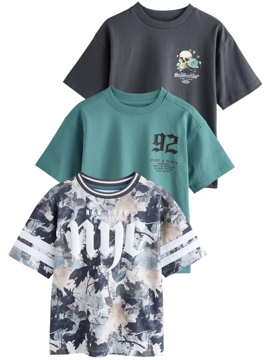 Рубашка Next, темно-серый/петролевый/белый
Рубашка Next, темно-серый/петролевый/белый