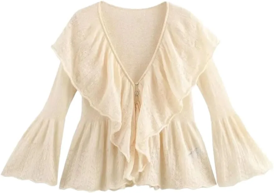 Женская блузка с рюшами и v-образным вырезом DBFBDTU
Женская блузка с рюшами и v-образным вырезом DBFBDTU