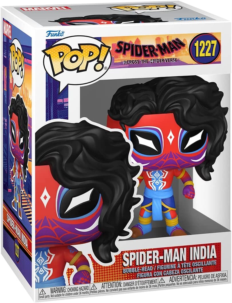 Фигурка Человек Паук в Индии Funko Pop Marvel Across The Spider-Verse
Фигурка Человек Паук в Индии Funko Pop Marvel Across The Spider-Verse