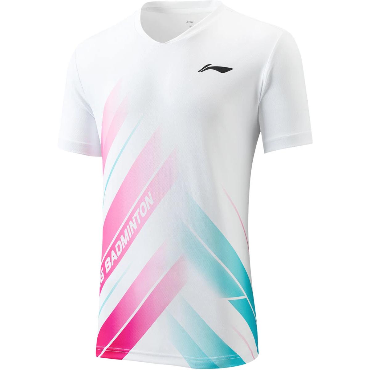 LINING Футболка для бадминтона унисекс стандарт White
LINING Футболка для бадминтона унисекс стандарт White