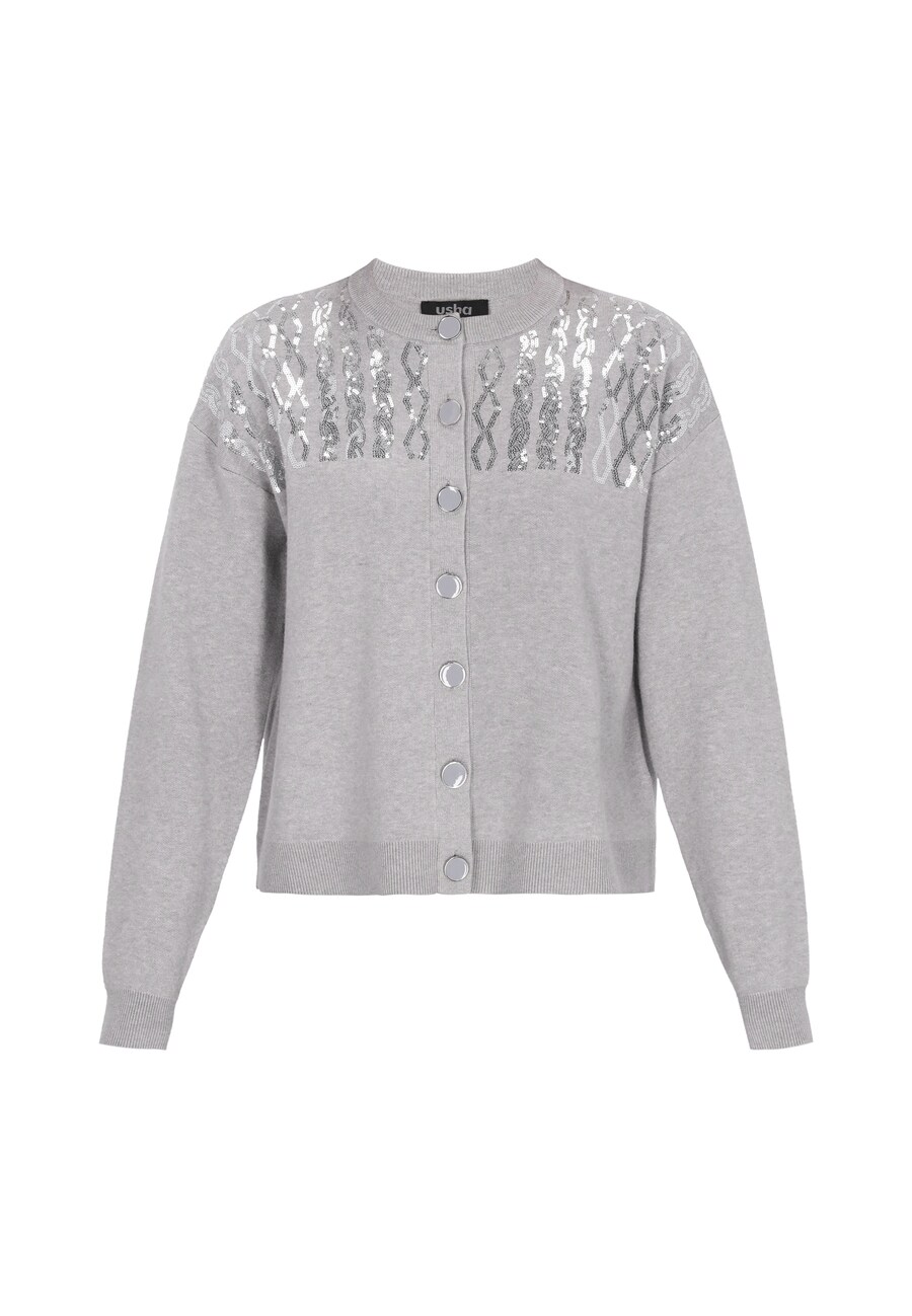 Вязаный кардиган usha BLACK LABEL, Mottled Grey
Вязаный кардиган usha BLACK LABEL, Mottled Grey