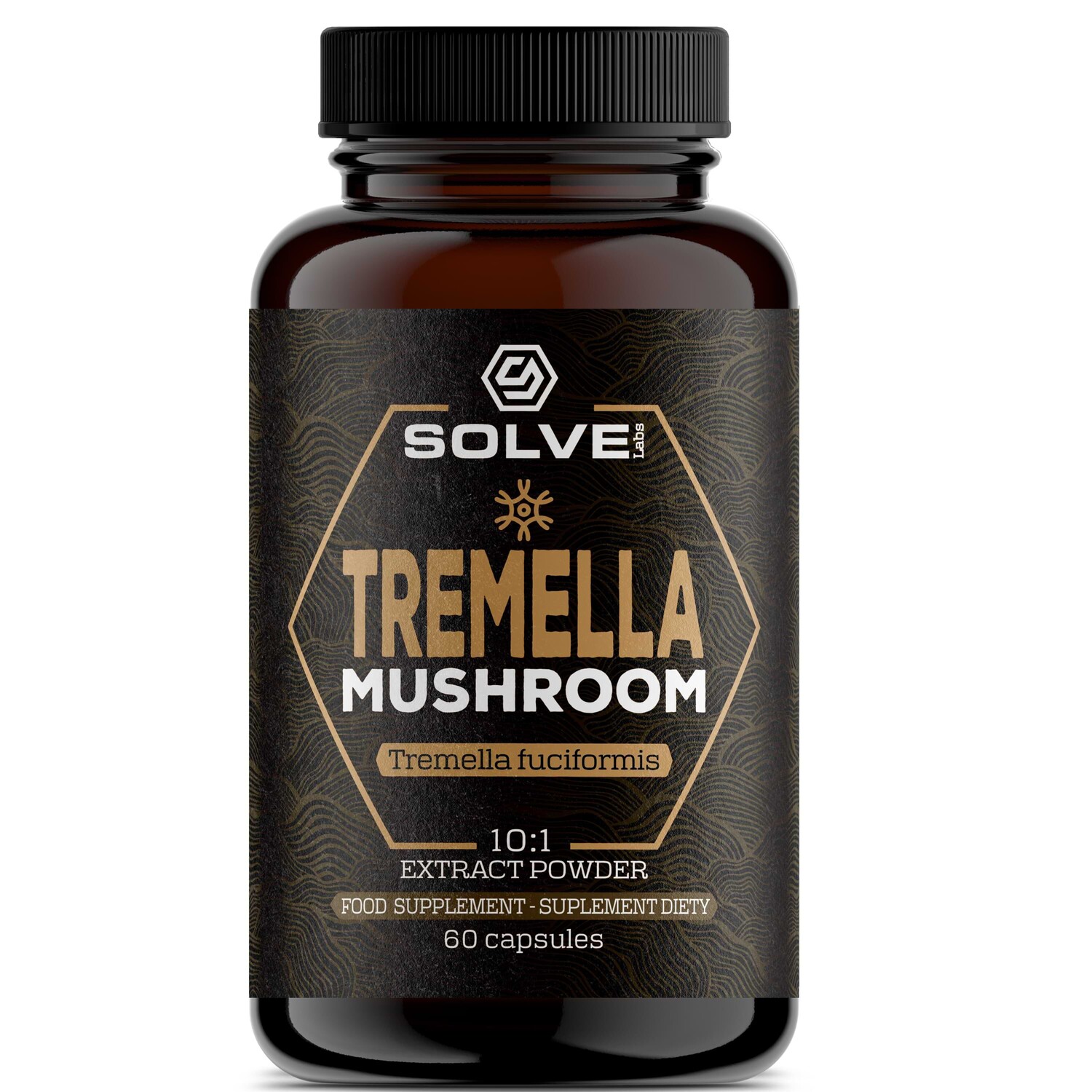 Solve Labs Tremella Добавка с экстрактами грибов 10:1, 60 капсул/1 упаковка
Solve Labs Tremella Добавка с экстрактами грибов 10:1, 60 капсул/1 упаковка