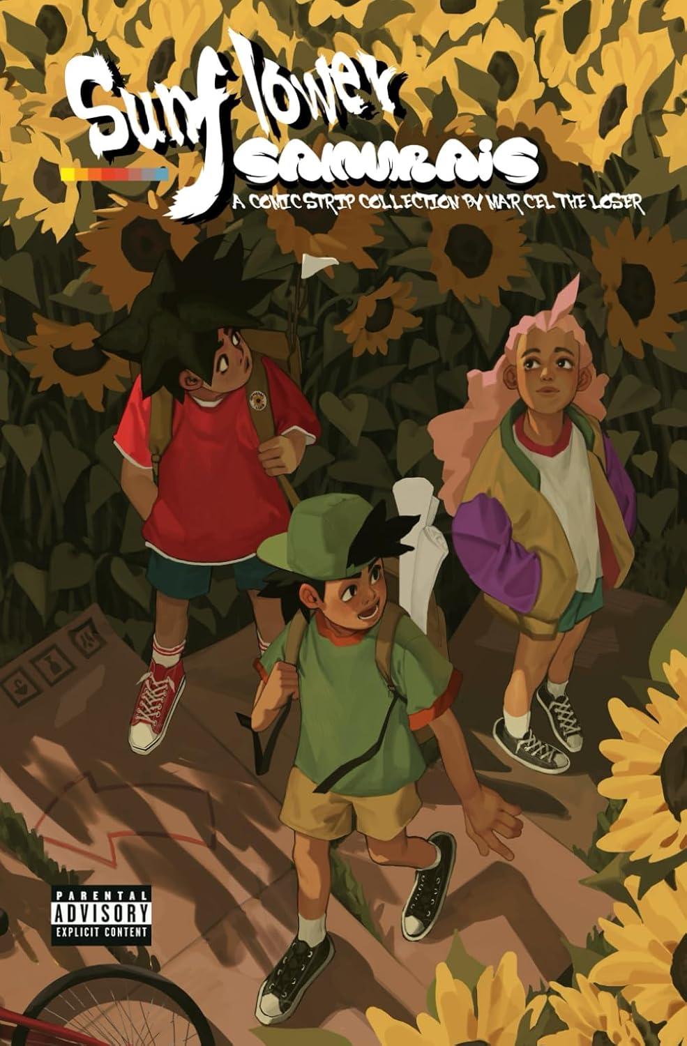 Sunflower Samurais: A Comic Strip Anthology By Marcel The Loser (Independently published)
Sunflower Samurais: A Comic Strip Anthology By Marcel The Loser (Independently published)