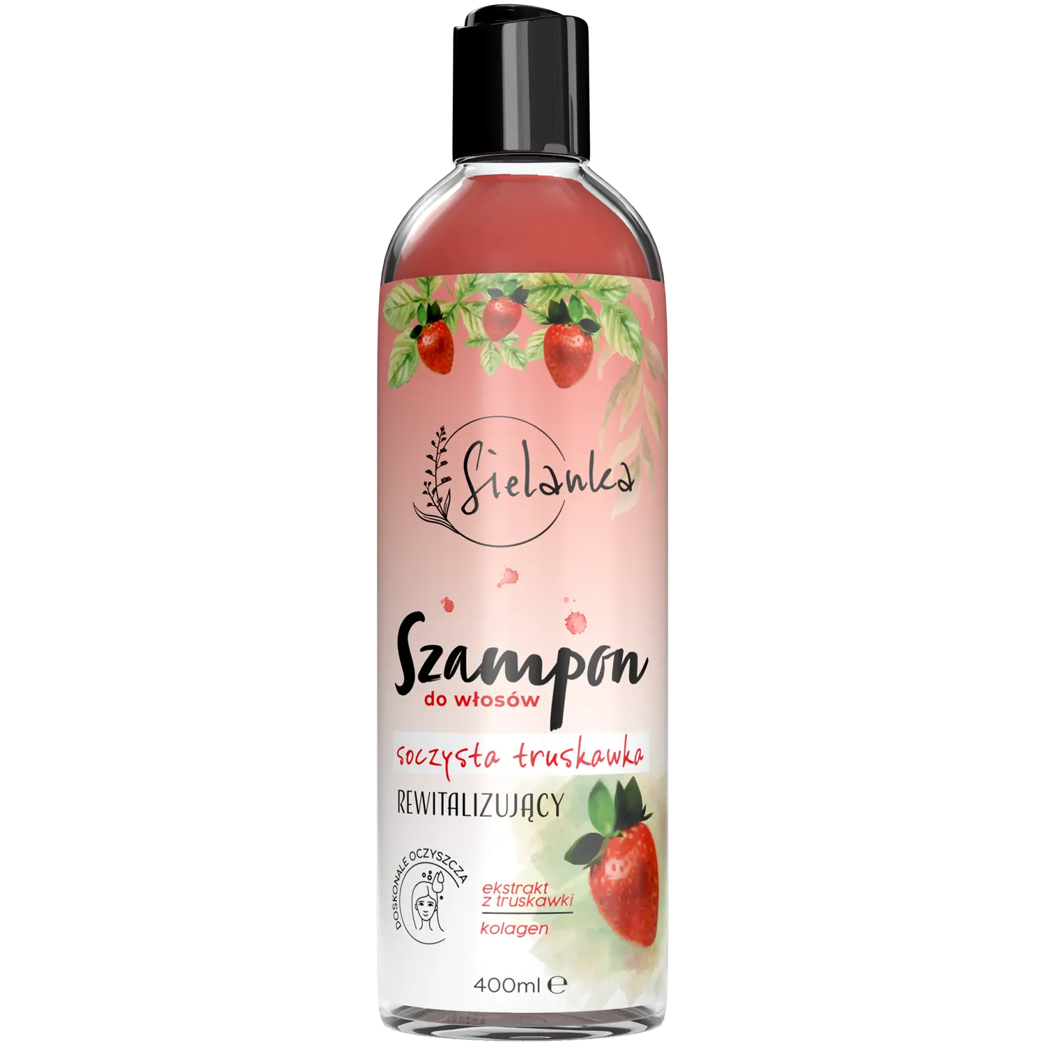 Sielanka Soczysta Truskawka восстанавливающий шампунь для волос, 400 мл
Sielanka Soczysta Truskawka восстанавливающий шампунь для волос, 400 мл