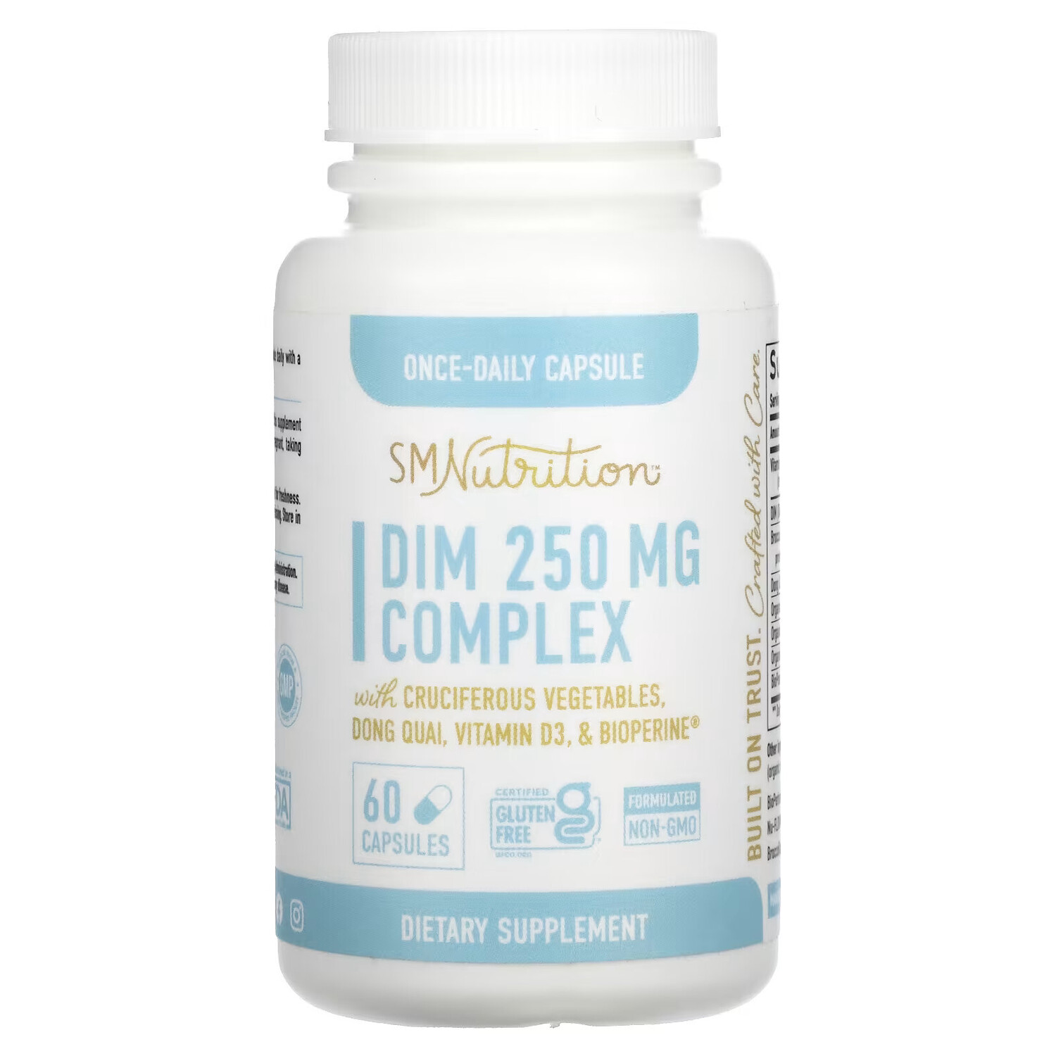 SMNutrition, DIM Complex , 250 mg , 60 Capsules
SMNutrition, DIM Complex , 250 mg , 60 Capsules