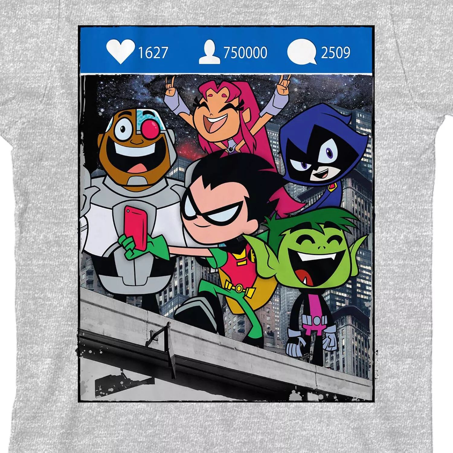 Футболка с рисунком Teen Titans Go для мальчиков 8–20 лет Licensed Character
Футболка с рисунком Teen Titans Go для мальчиков 8–20 лет Licensed Character