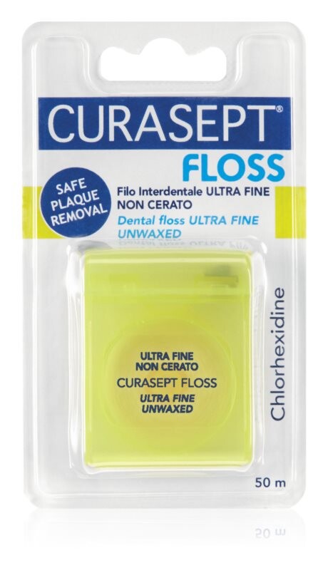 Невощеная зубная нить с антибактериальным средством Curasept Dental Floss Ultra Fine Unwaxed
Невощеная зубная нить с антибактериальным средством Curasept Dental Floss Ultra Fine Unwaxed