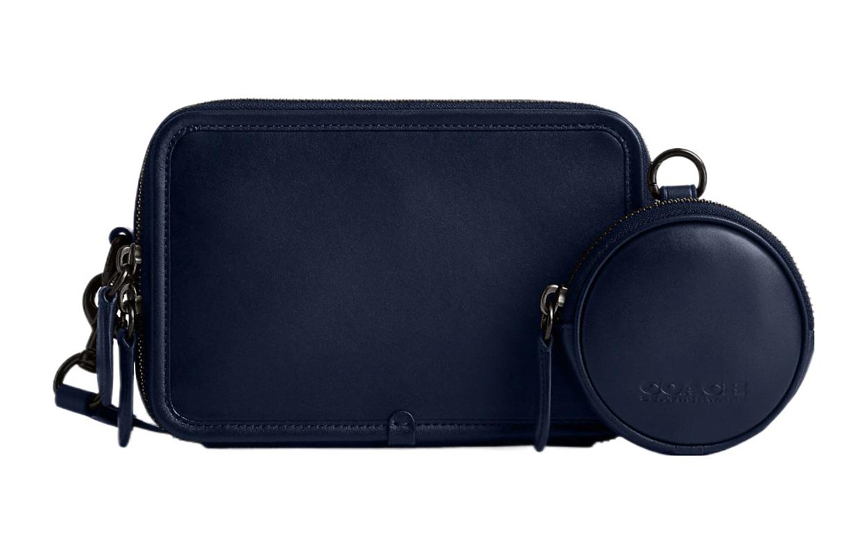 COACH Кожаная сумка кроссбоди мужская малая синяя
COACH Кожаная сумка кроссбоди мужская малая синяя