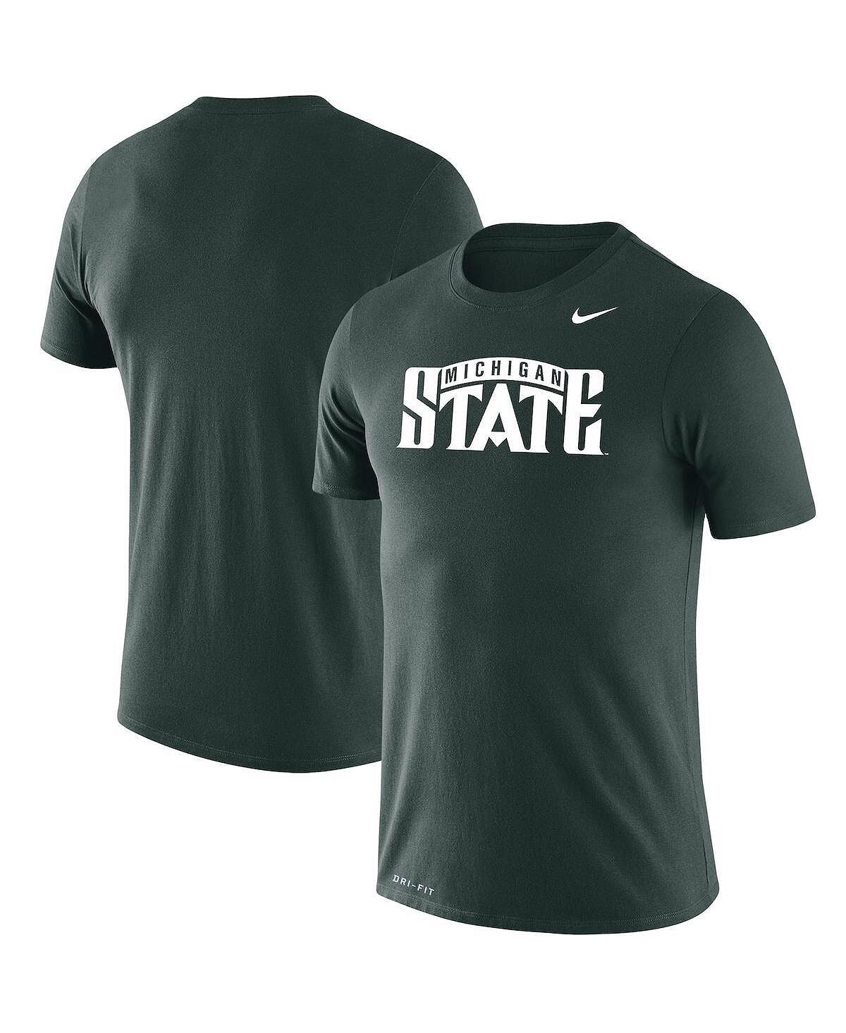 Мужская зеленая футболка michigan state spartans school с логотипом legend performance Nike, зеленый
Мужская зеленая футболка michigan state spartans school с логотипом legend performance Nike, зеленый