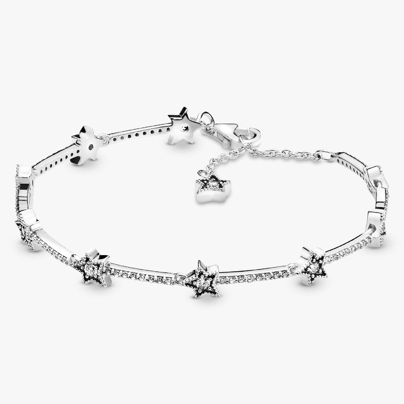 Браслет Pandora Celestial Stars Pandora, серебро
Браслет Pandora Celestial Stars Pandora, серебро