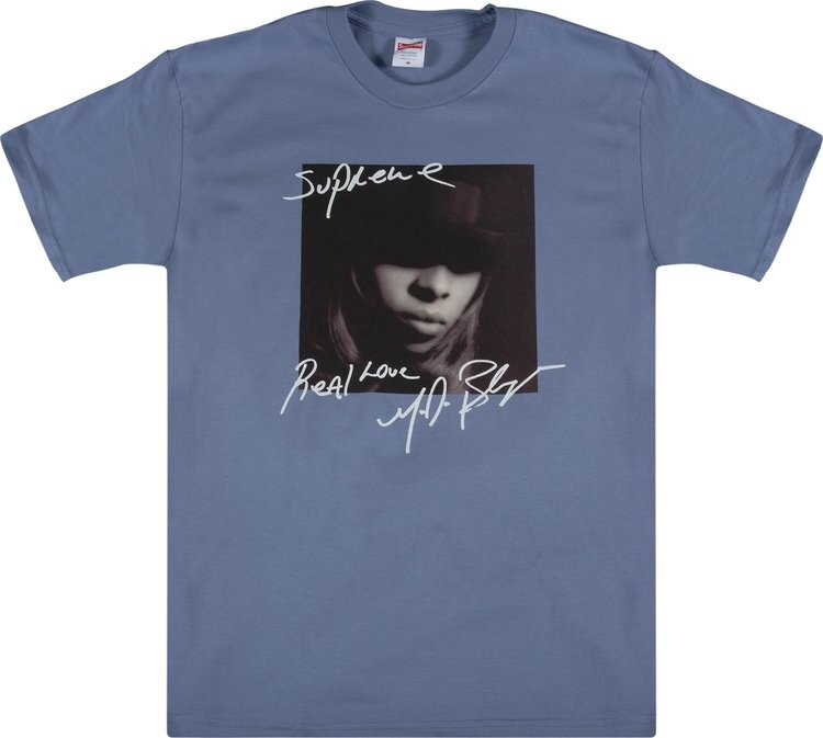 Футболка Supreme Mary J. Blige T-Shirt 'Slate', синий
Футболка Supreme Mary J. Blige T-Shirt 'Slate', синий