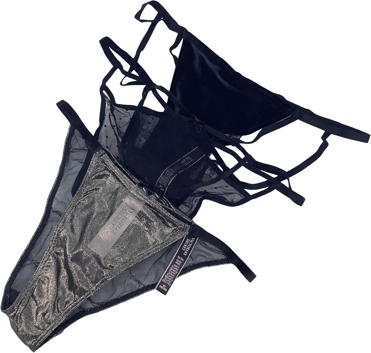 Набор из 3 трусиков-бикини стрингов Cheeky от Victoria's Secret, разноцветные, новые, Multicolor
Набор из 3 трусиков-бикини стрингов Cheeky от Victoria's Secret, разноцветные, новые, Multicolor