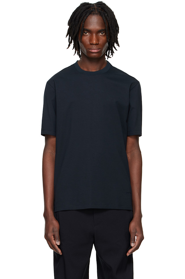 Футболка с вышитым логотипом Solid Homme, синий
Футболка с вышитым логотипом Solid Homme, синий