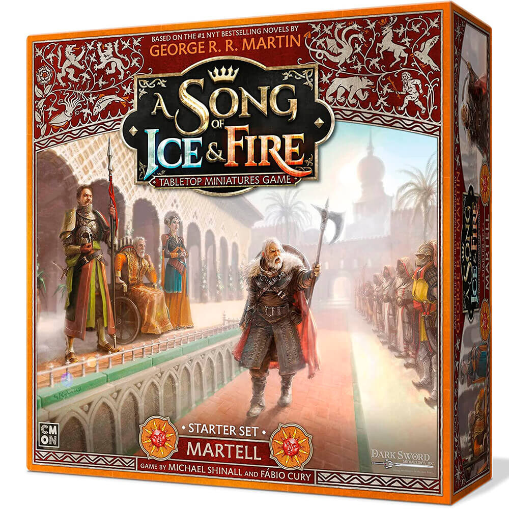 Настольная игра CMON A Song of Ice and Fire Tabletop Miniatures Game, House Martell Starter Set
Настольная игра CMON A Song of Ice and Fire Tabletop Miniatures Game, House Martell Starter Set