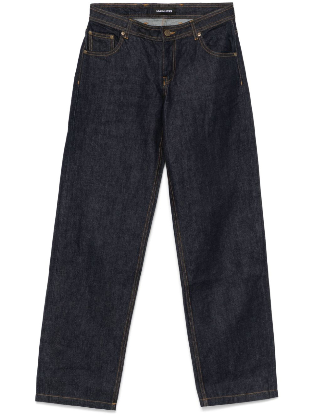 Mainless джинсы с заниженной талией, синий
Mainless джинсы с заниженной талией, синий