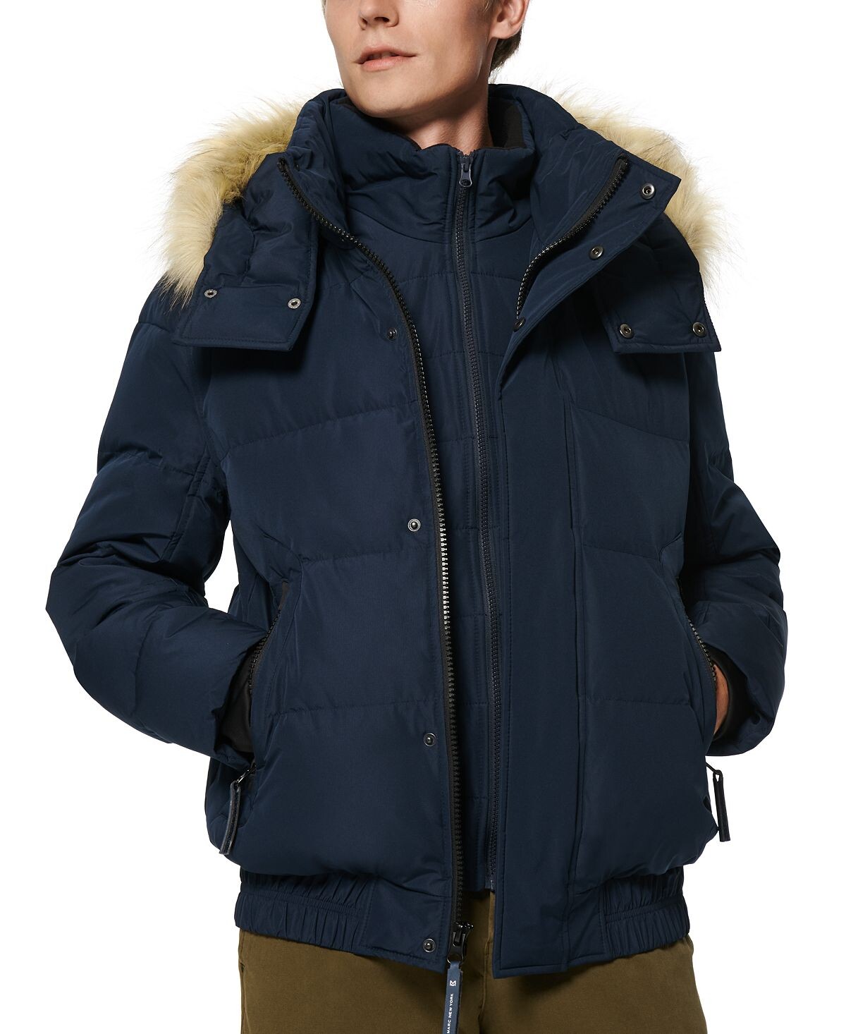 Мужская пуховая куртка-бомбер umbra Marc New York, синий
Мужская пуховая куртка-бомбер umbra Marc New York, синий