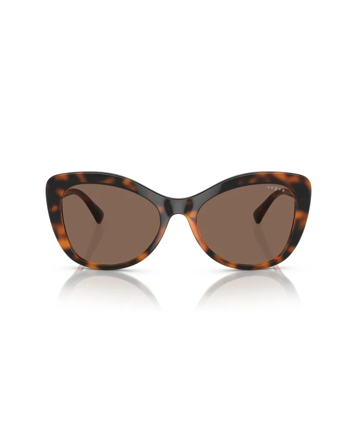 Модные солнцезащитные очки с кристальными деталями Vogue, коричневый
Модные солнцезащитные очки с кристальными деталями Vogue, коричневый