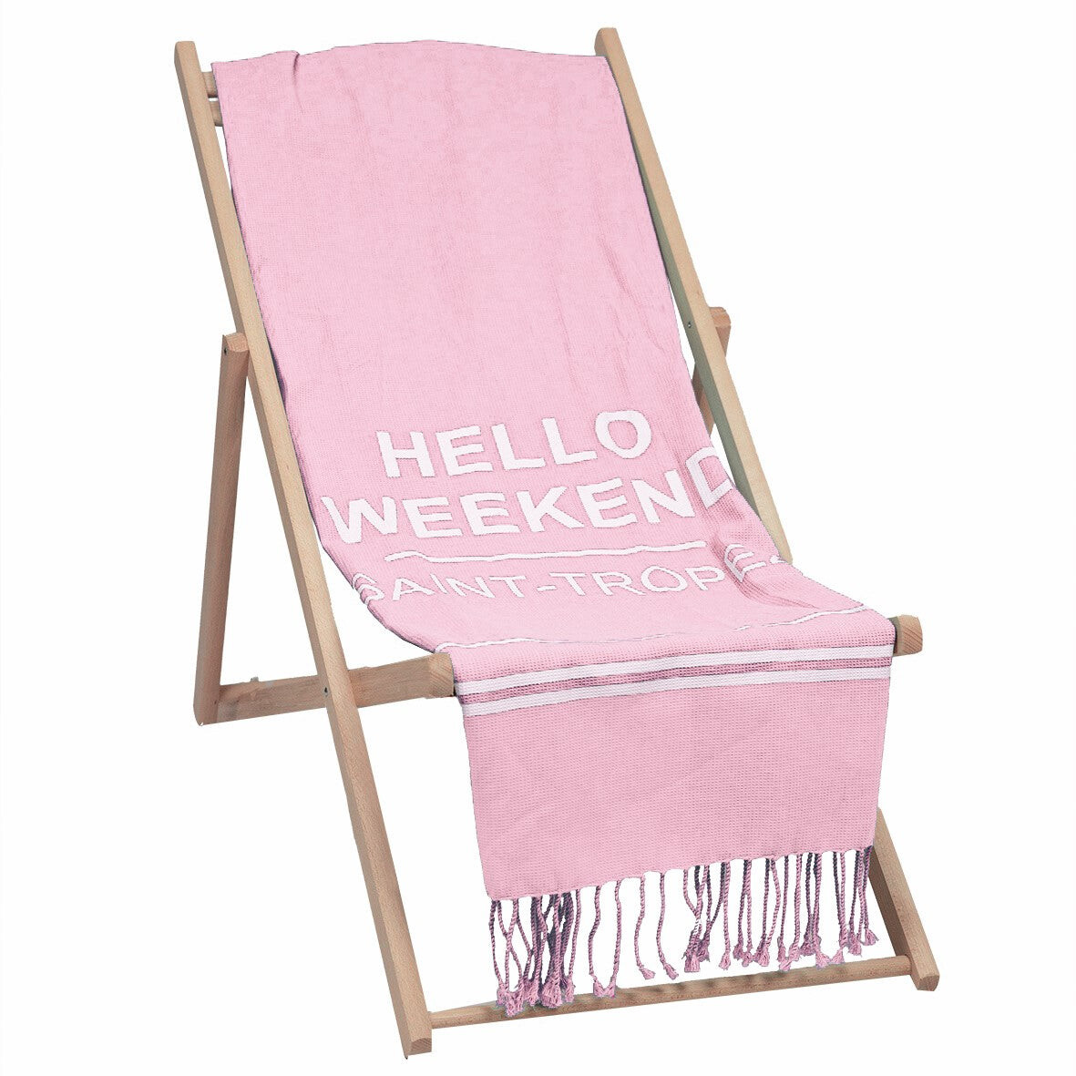 Пляжное полотенце из чистого хлопка с сотовой структурой - Hello Weekend Marinette Saint-Tropez, цвет Rosa
Пляжное полотенце из чистого хлопка с сотовой структурой - Hello Weekend Marinette Saint-Tropez, цвет Rosa