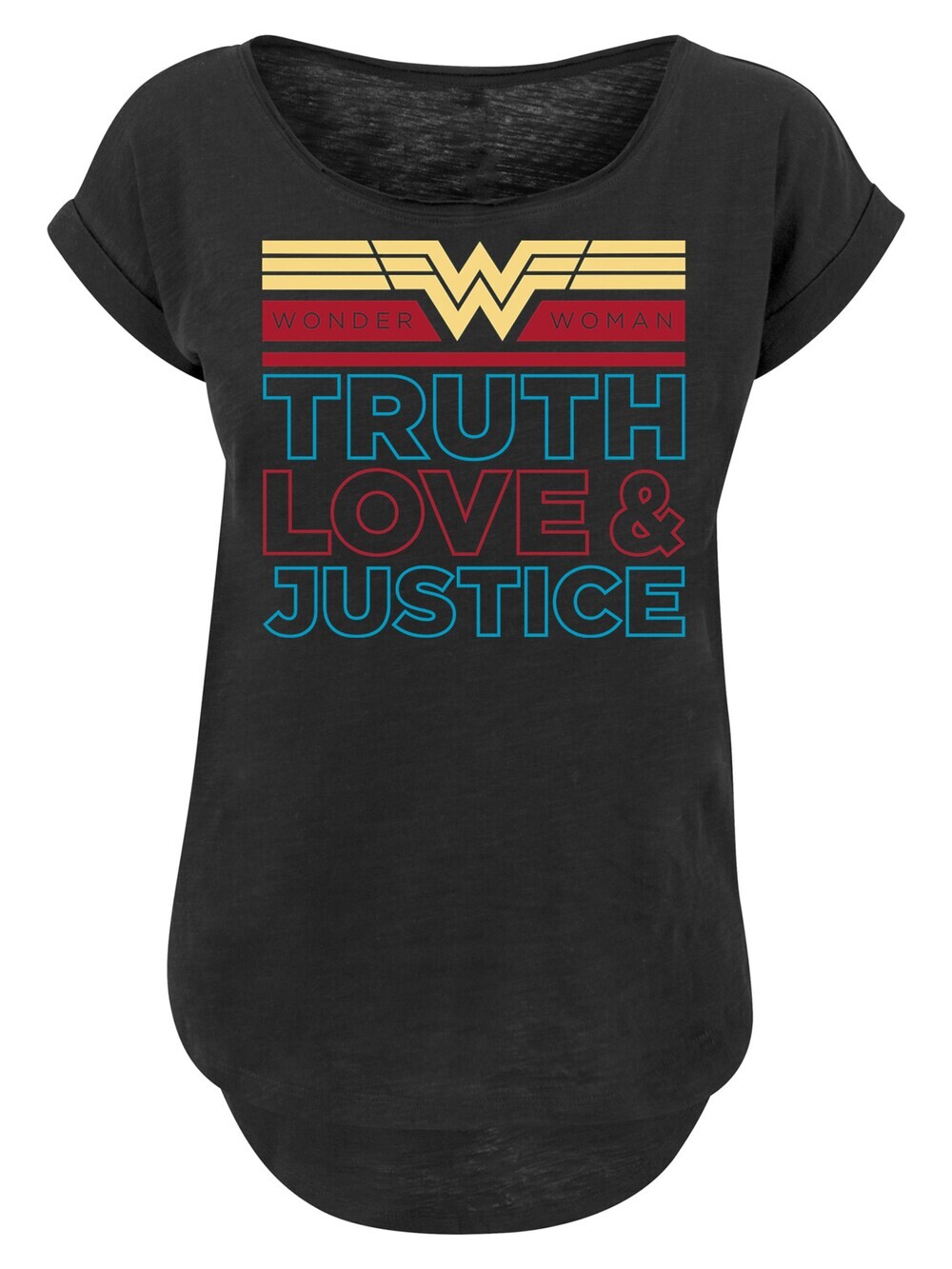 Рубашка F4NT4STIC DC Comics Wonder Woman 84 Truth Love And Justice, черный
Рубашка F4NT4STIC DC Comics Wonder Woman 84 Truth Love And Justice, черный