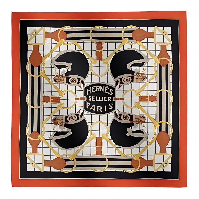 HERMES Шёлковый шарф женский оранжевый, Orange
HERMES Шёлковый шарф женский оранжевый, Orange