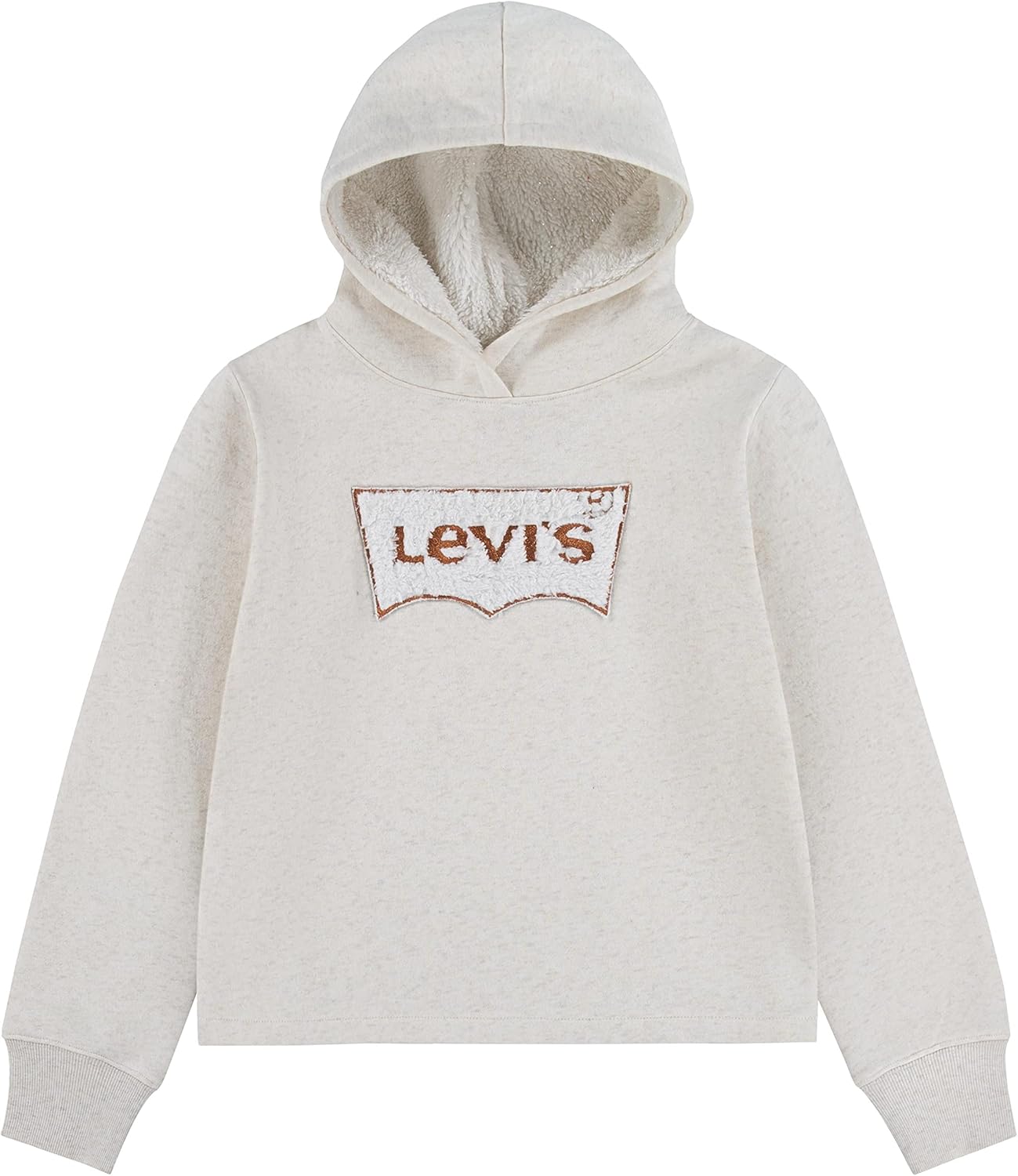 Толстовка с капюшоном Levi's для девочек с высокой талией, Oatmeal Heather
Толстовка с капюшоном Levi's для девочек с высокой талией, Oatmeal Heather