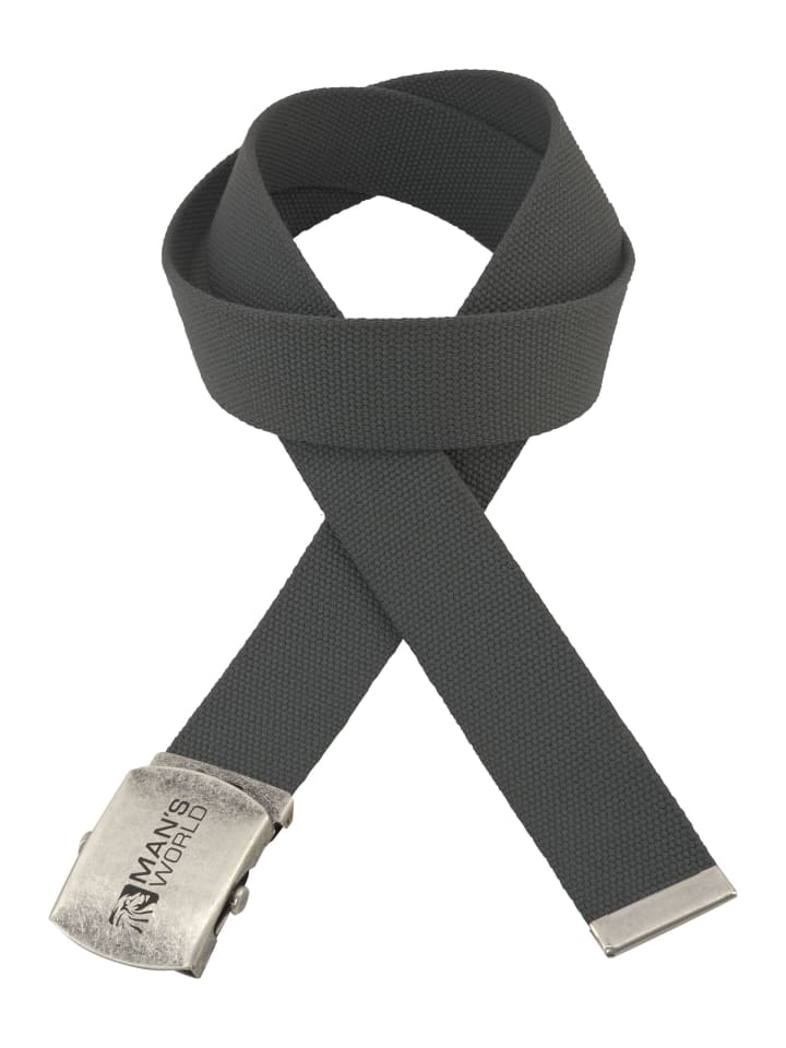 Man's World Тканевый пояс серо-зеленого цвета
Man's World Тканевый пояс серо-зеленого цвета