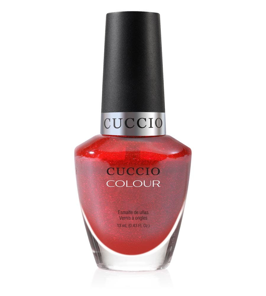 Cuccio, 6152 Лак для ногтей Intense Red с блестками 13 мл Chakra 
Cuccio, 6152 Лак для ногтей Intense Red с блестками 13 мл Chakra