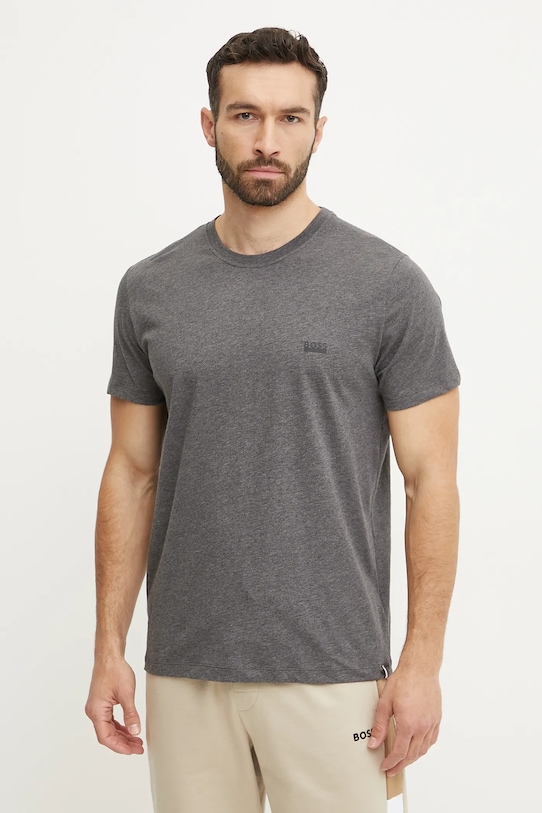 Хлопковая футболка Boss, серый
Хлопковая футболка Boss, серый