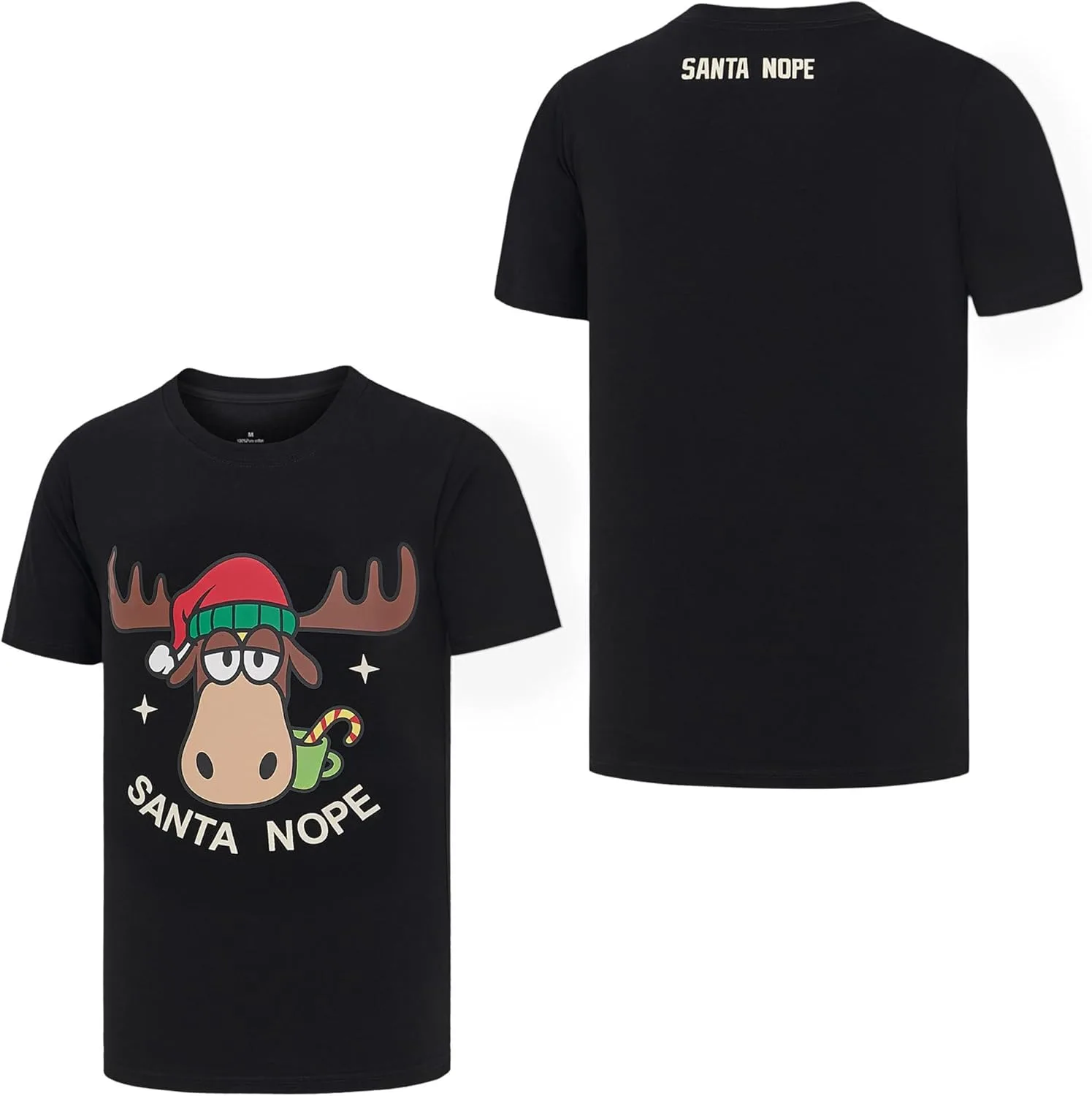 Футболка мужская Santa Nope с принтом и оленем XWEARE
Футболка мужская Santa Nope с принтом и оленем XWEARE