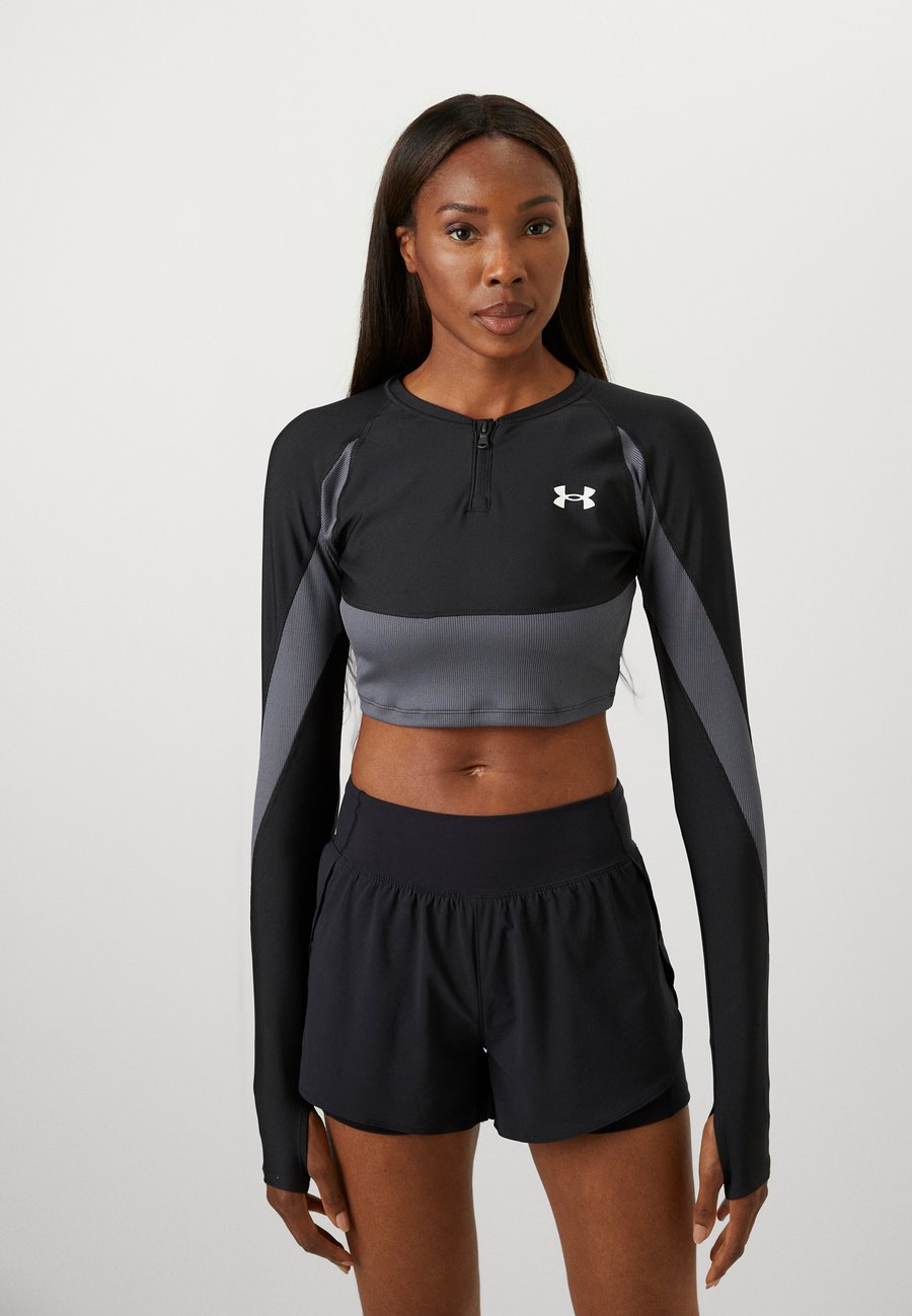 Топ Under Armour HEATGEAR RIB, Black/Castlerock/White/Black
Топ Under Armour HEATGEAR RIB, Black/Castlerock/White/Black