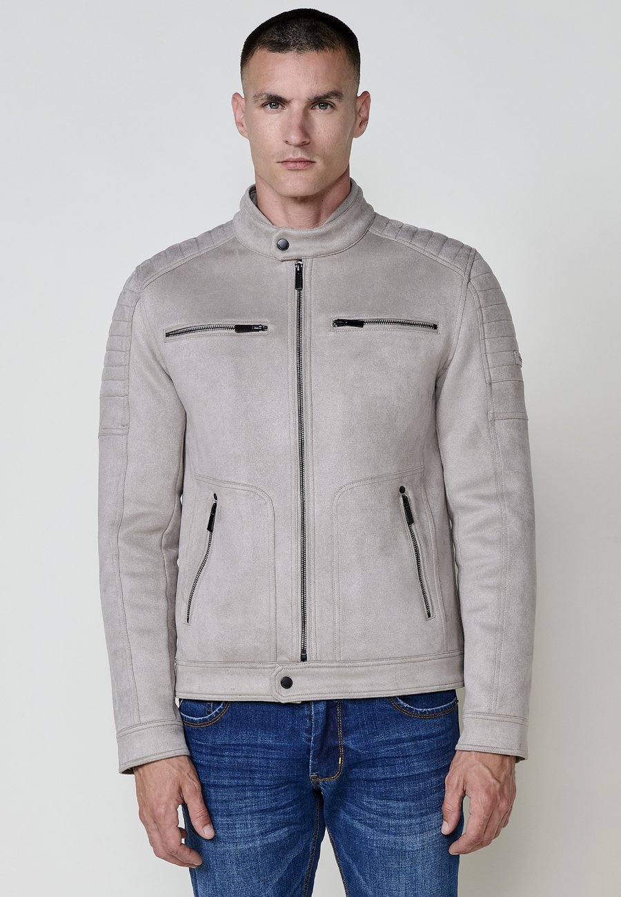 Куртка Koroshi Faux leather jacket, Piedra Stone/Stone
Куртка Koroshi Faux leather jacket, Piedra Stone/Stone