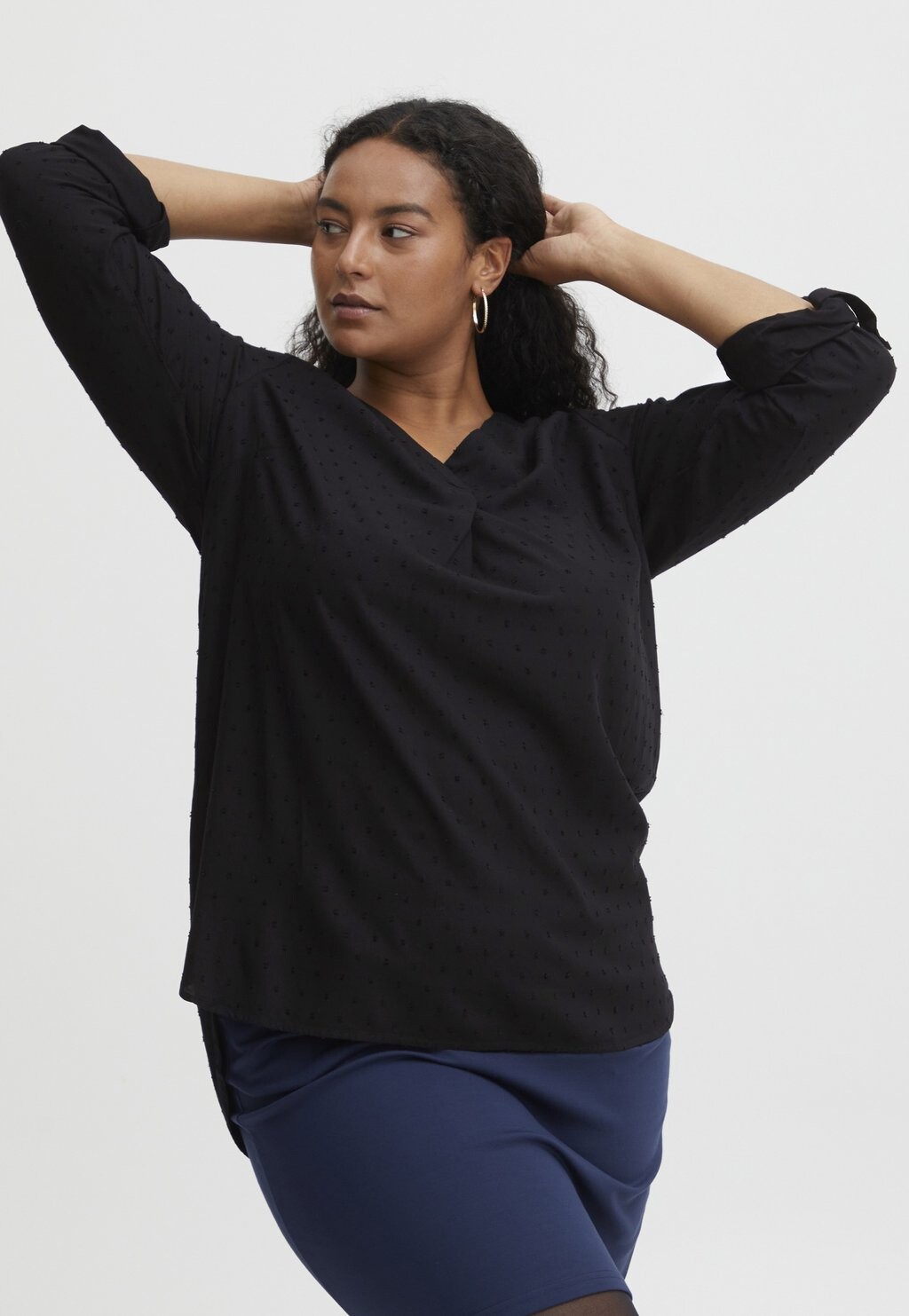 Блузка Fransa с длинным рукавом, черный
Блузка Fransa с длинным рукавом, черный