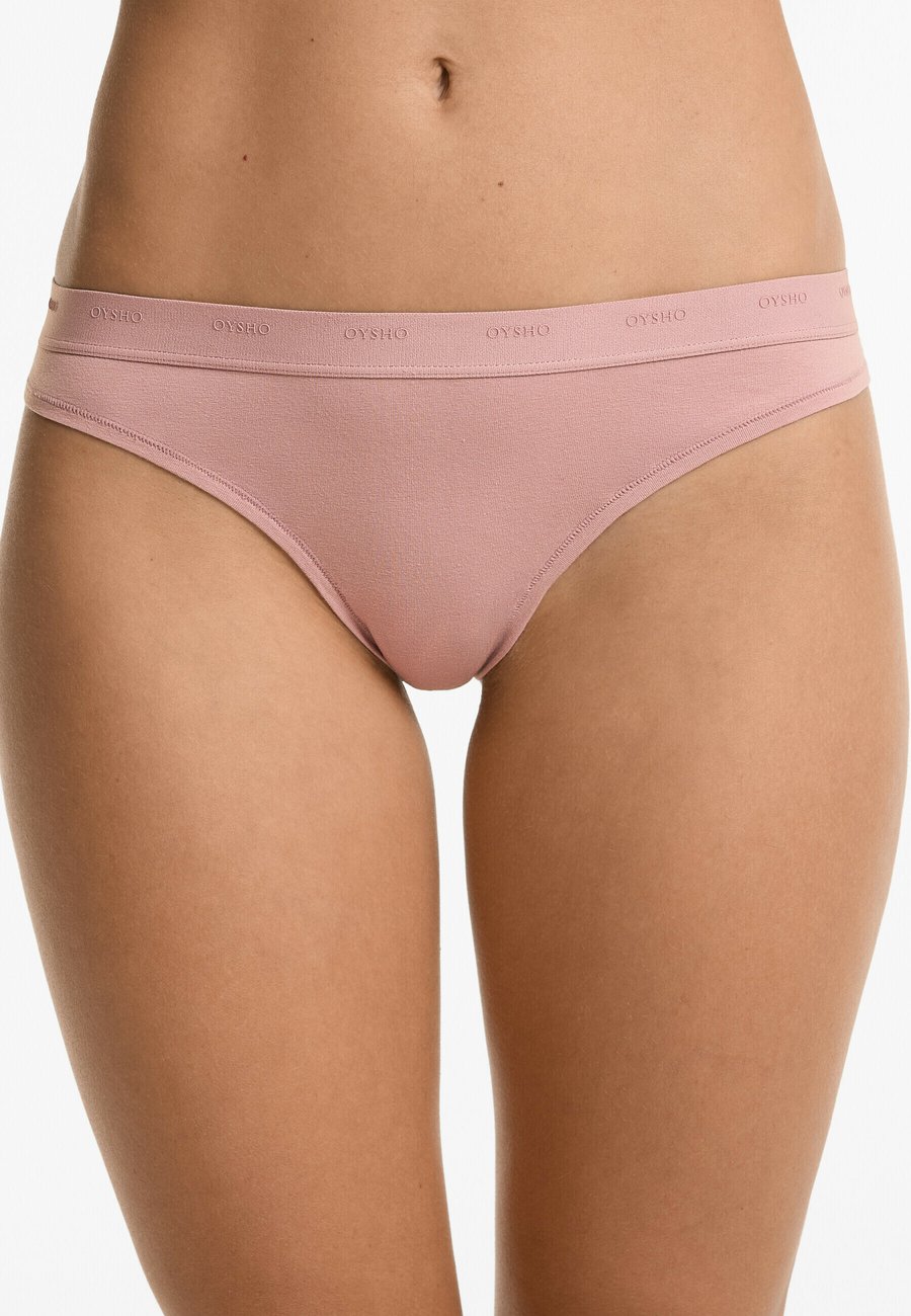 Трусы OYSHO 3 COTTON BLEND LOGO BRAZILIAN, Pink
Трусы OYSHO 3 COTTON BLEND LOGO BRAZILIAN, Pink