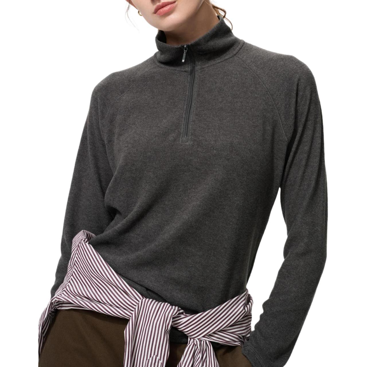 UNIQLO Свитшот женский темно-серый
UNIQLO Свитшот женский темно-серый