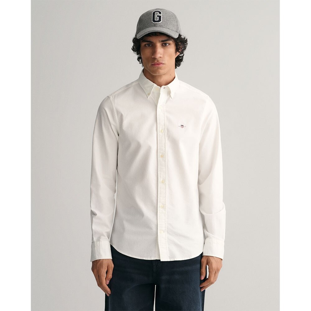 Рубашка Gant Slim Oxford, белый
Рубашка Gant Slim Oxford, белый