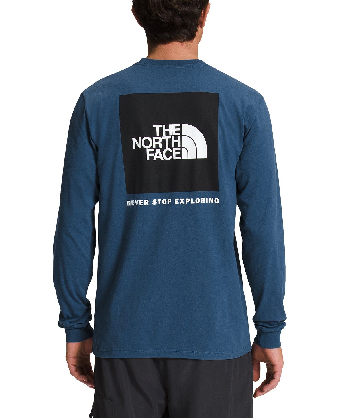 Мужская футболка стандартного кроя с логотипом Box NSE и длинными рукавами The North Face
Мужская футболка стандартного кроя с логотипом Box NSE и длинными рукавами The North Face