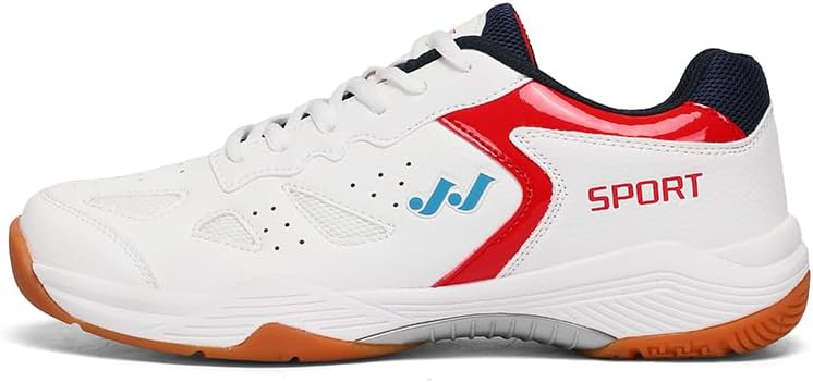 Мужские спортивные кроссовки стильные для игры в зале, настольный теннис, бадминтон, профессиональные беговые кроссовки Lhyxu, белый/красный
Мужские спортивные кроссовки стильные для игры в зале, настольный теннис, бадминтон, профессиональные беговые кроссовки Lhyxu, белый/красный