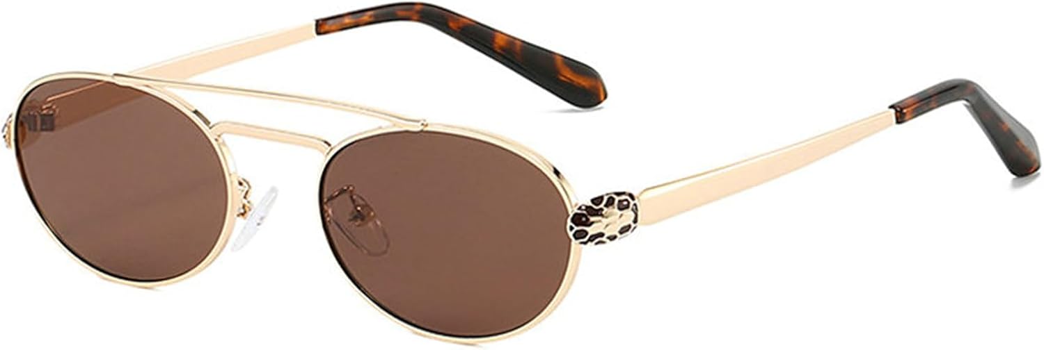 Солнцезащитные очки Helena Retro Trendy Double Beam Oval Sunglasses для женщин и мужчин в стиле 90-х, в маленькой металлической оправе, круглые, с защитой от УФ-излучения UV400, C4
Солнцезащитные очки Helena Retro Trendy Double Beam Oval Sunglasses для женщин и мужчин в стиле 90-х, в маленькой металлической оправе, круглые, с защитой от УФ-излучения UV400, C4