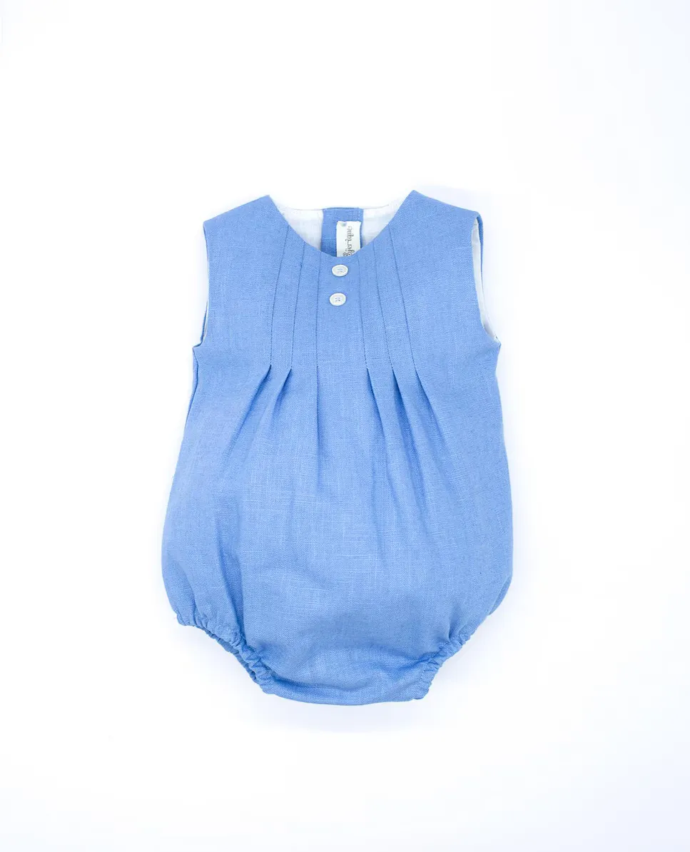 Комбинезон для мальчиков со складками и декоративными пуговицами Fina Ejerique, синий
Комбинезон для мальчиков со складками и декоративными пуговицами Fina Ejerique, синий