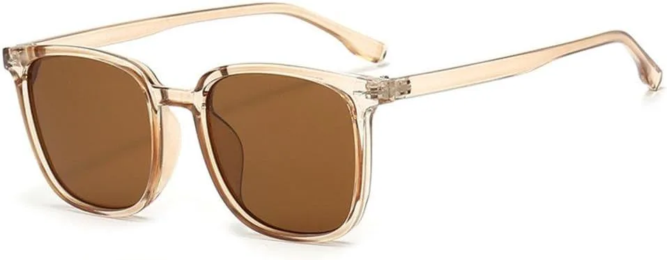 Поляризованные солнцезащитные очки для мужчин и женщин, ретро круглые солнцезащитные очки в винтажном стиле для мужчин и женщин GHVWYX, 2-transparent Brown
Поляризованные солнцезащитные очки для мужчин и женщин, ретро круглые солнцезащитные очки в винтажном стиле для мужчин и женщин GHVWYX, 2-transparent Brown