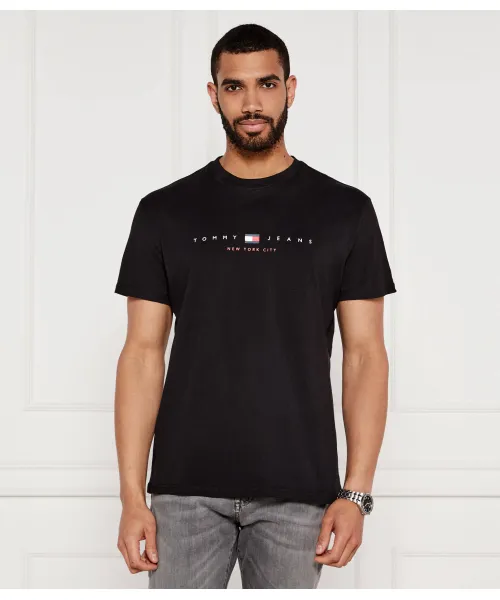 Футболка Regular fit Tommy Jeans, черный 
Футболка Regular fit Tommy Jeans, черный