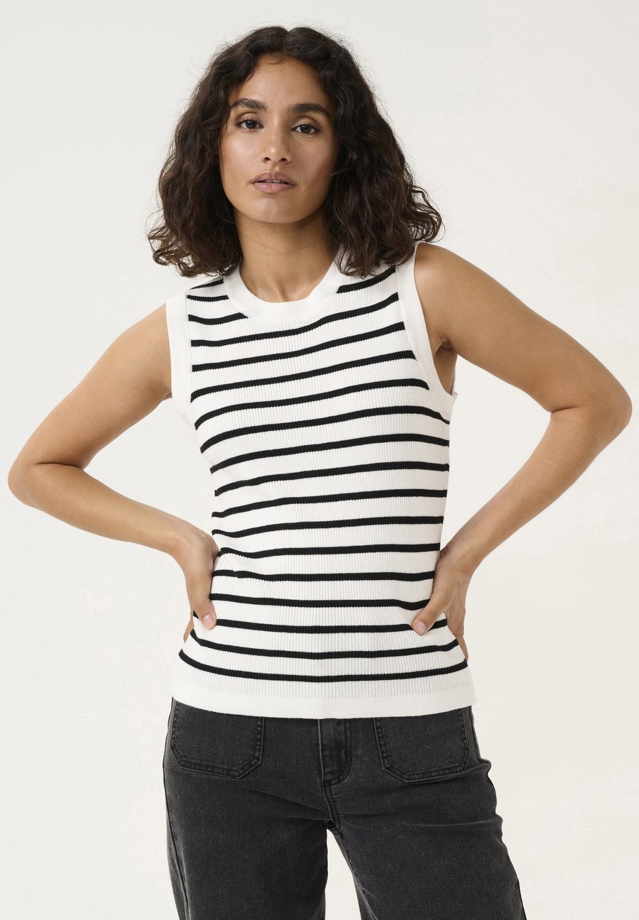Топ Kaffe Top, Chalk Black Stripe/Off-White
Топ Kaffe Top, Chalk Black Stripe/Off-White