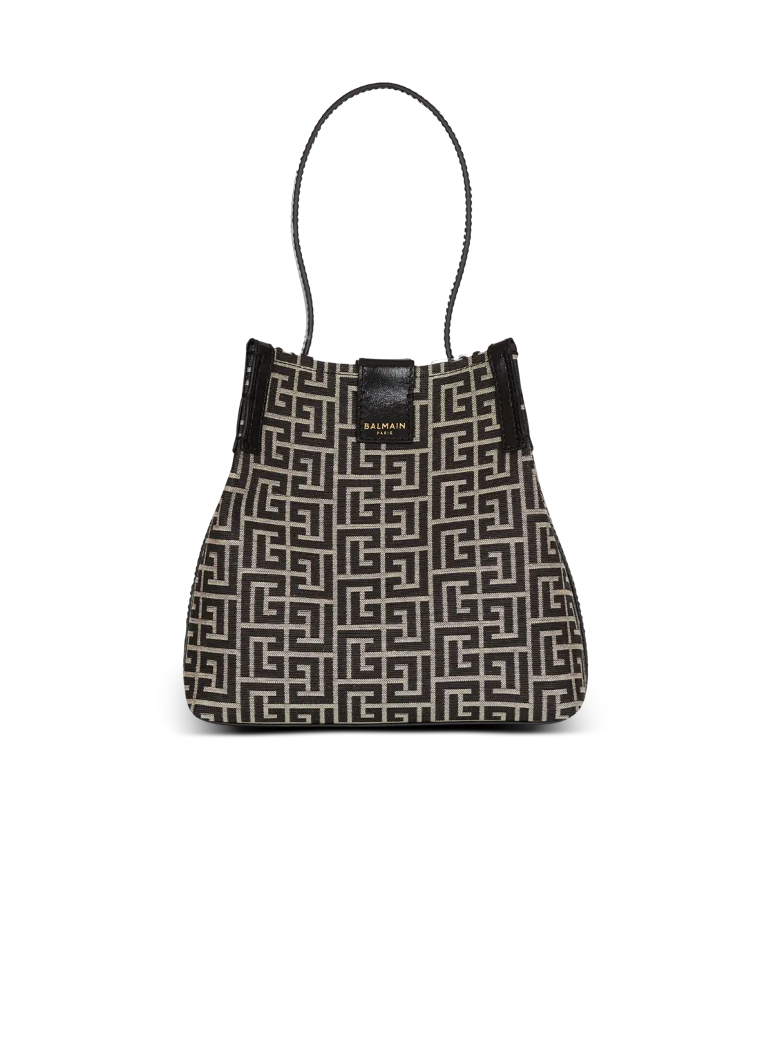 Сумка Release Bucket из жаккарда и телячьей кожи Balmain, черный
Сумка Release Bucket из жаккарда и телячьей кожи Balmain, черный