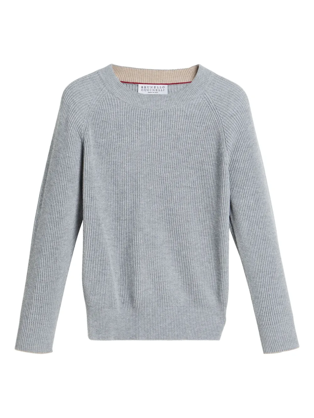 Джемпер в рубчик Brunello Cucinelli Kids, серый
Джемпер в рубчик Brunello Cucinelli Kids, серый