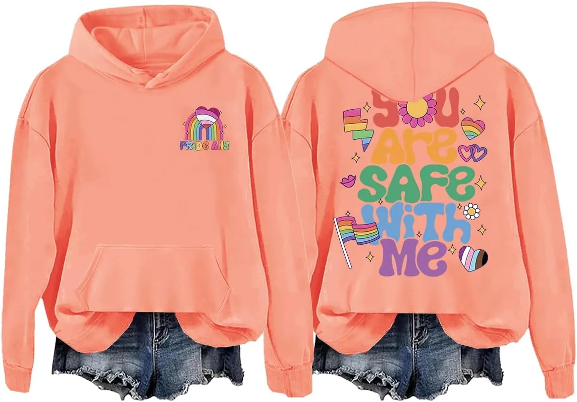 Толстовка с капюшоном You Are Safe With Me woati
Толстовка с капюшоном You Are Safe With Me woati