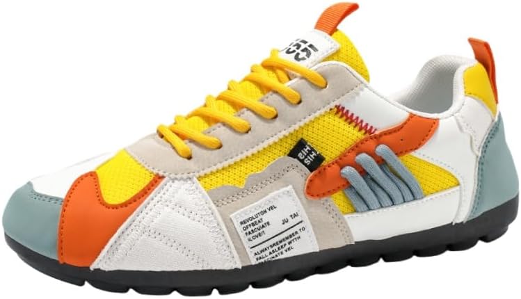 Мужские ретро-кроссовки большого размера - дышащие и удобные повседневные мужские туфли с противоскользящими свойствами Fmshi, желтый
Мужские ретро-кроссовки большого размера - дышащие и удобные повседневные мужские туфли с противоскользящими свойствами Fmshi, желтый