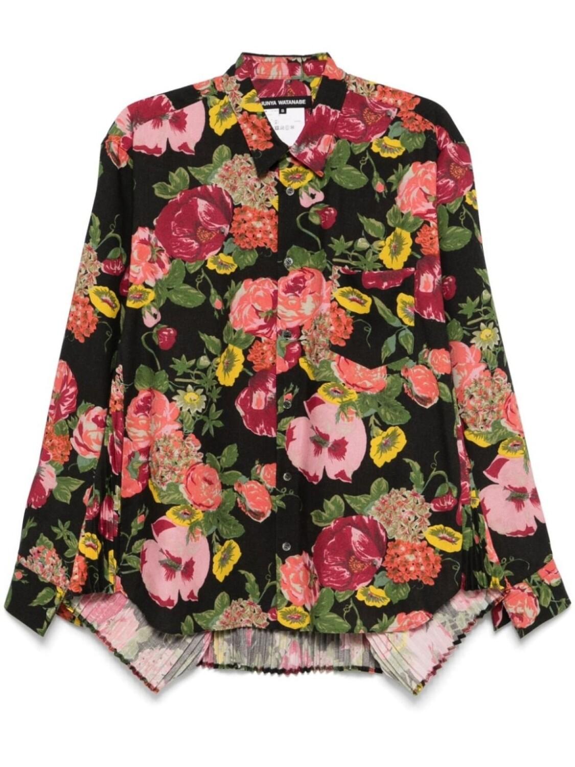 Junya Watanabe рубашка с цветочным принтом, черный
Junya Watanabe рубашка с цветочным принтом, черный