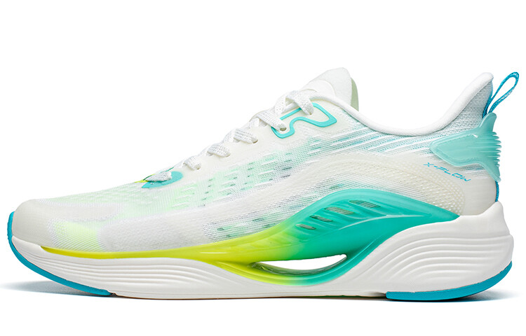 Кроссовки Xtep Qing Feng 5.0, белый/зеленый/синий 
Кроссовки Xtep Qing Feng 5.0, белый/зеленый/синий