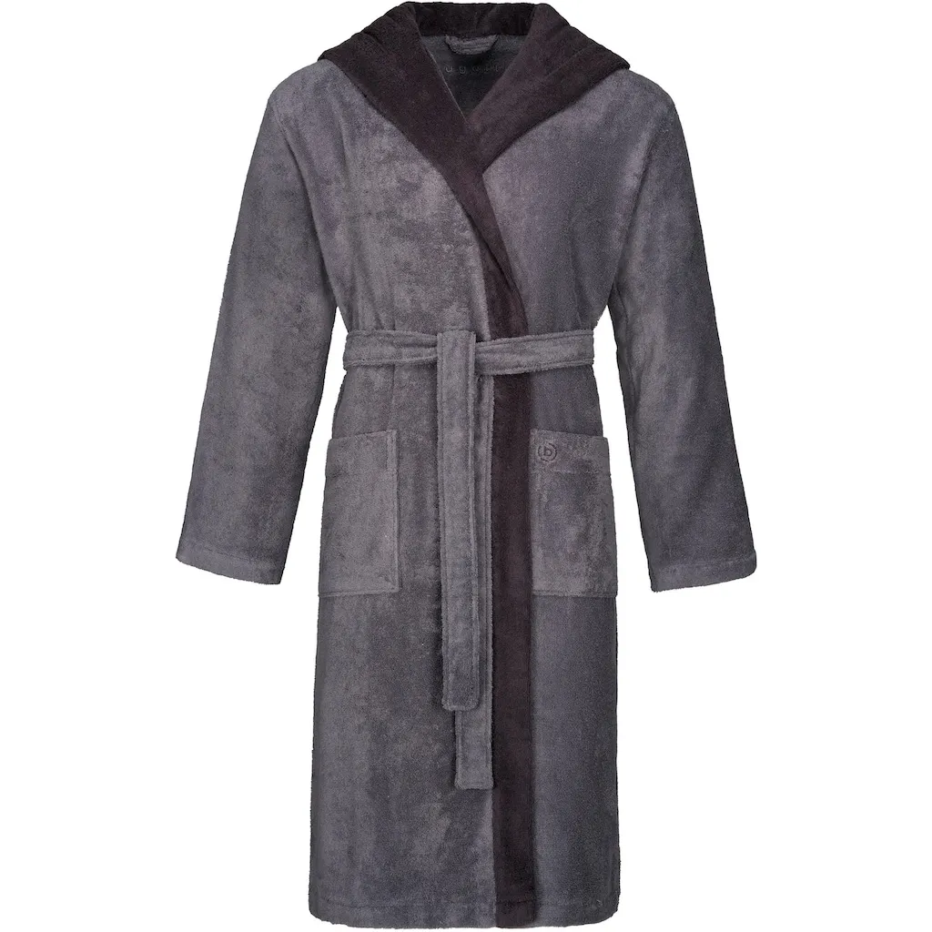Мужской халат Stefano, идеально подходит для сауны и спа, гостиничный халат, утренний халат, 1 шт., с капюшоном, чистый хлопок Bugatti, графит
Мужской халат Stefano, идеально подходит для сауны и спа, гостиничный халат, утренний халат, 1 шт., с капюшоном, чистый хлопок Bugatti, графит
